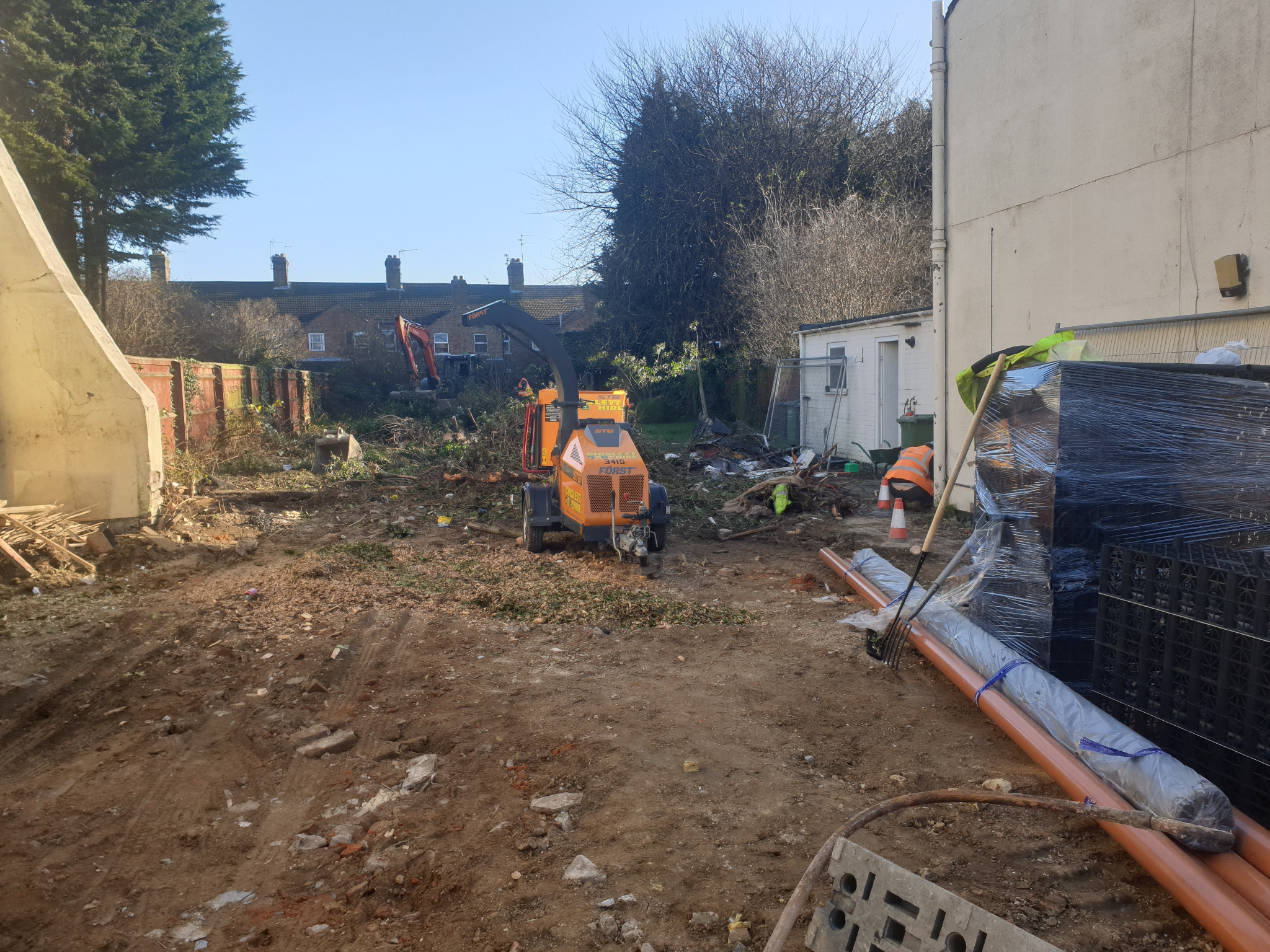 Site clearance and enabling works at Whitsed Street